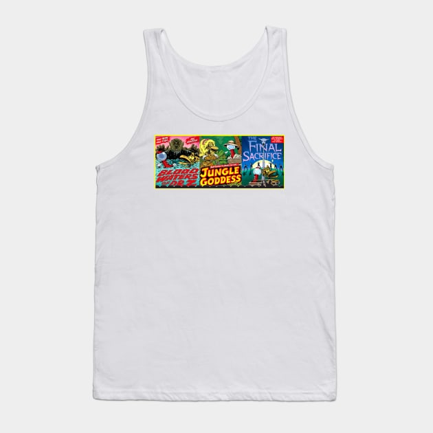 Mystery Science 3-Episode Banner - Series 4 Tank Top by Starbase79